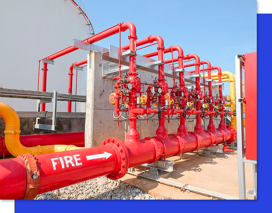 Pre-Action Fire Sprinkler, Petrochemical Fire Suppression System