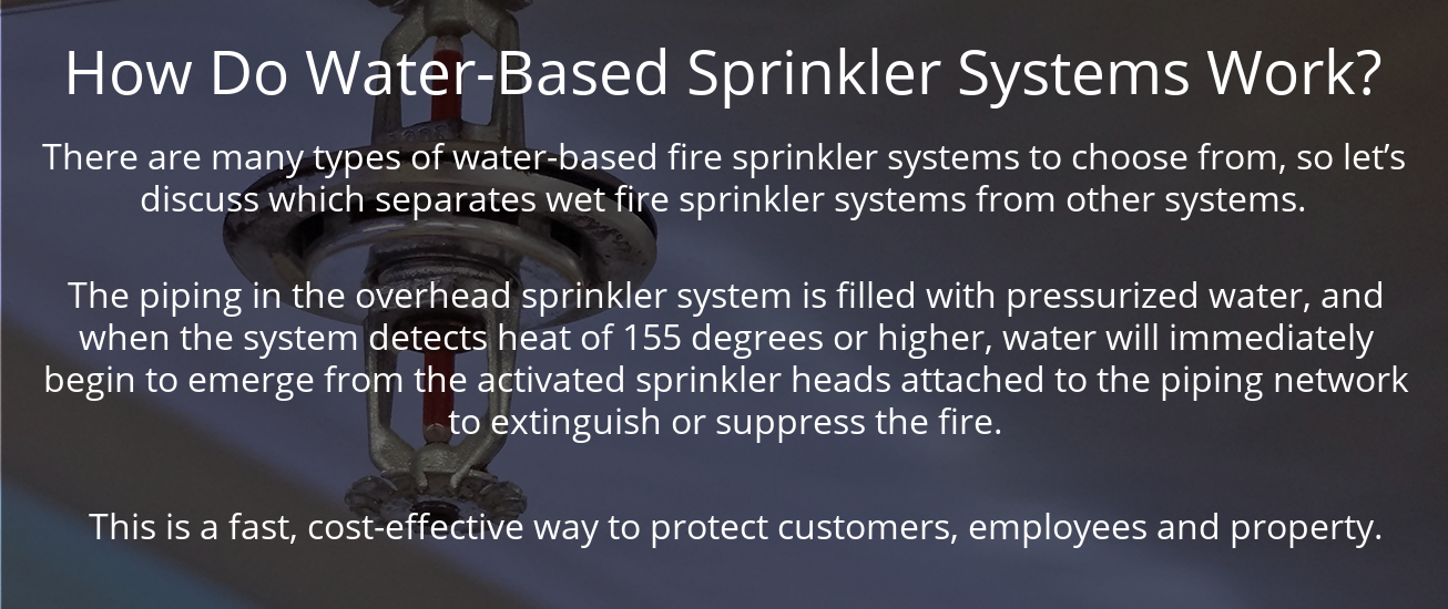 water-based fire protection